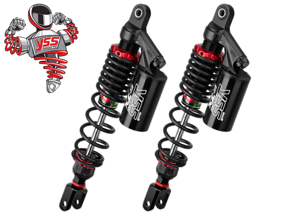Σετ Αμορτισέρ Πίσω Zontes E 125 / E 350 / K 368 ''Αζώτου-Λαδιού'' 36,5cm YSS Σετ Αμορτισέρ Πίσω Zontes E 125 / E 350 / K 368 ''Αζώτου-Λαδιού'' 36,5cm YSS
